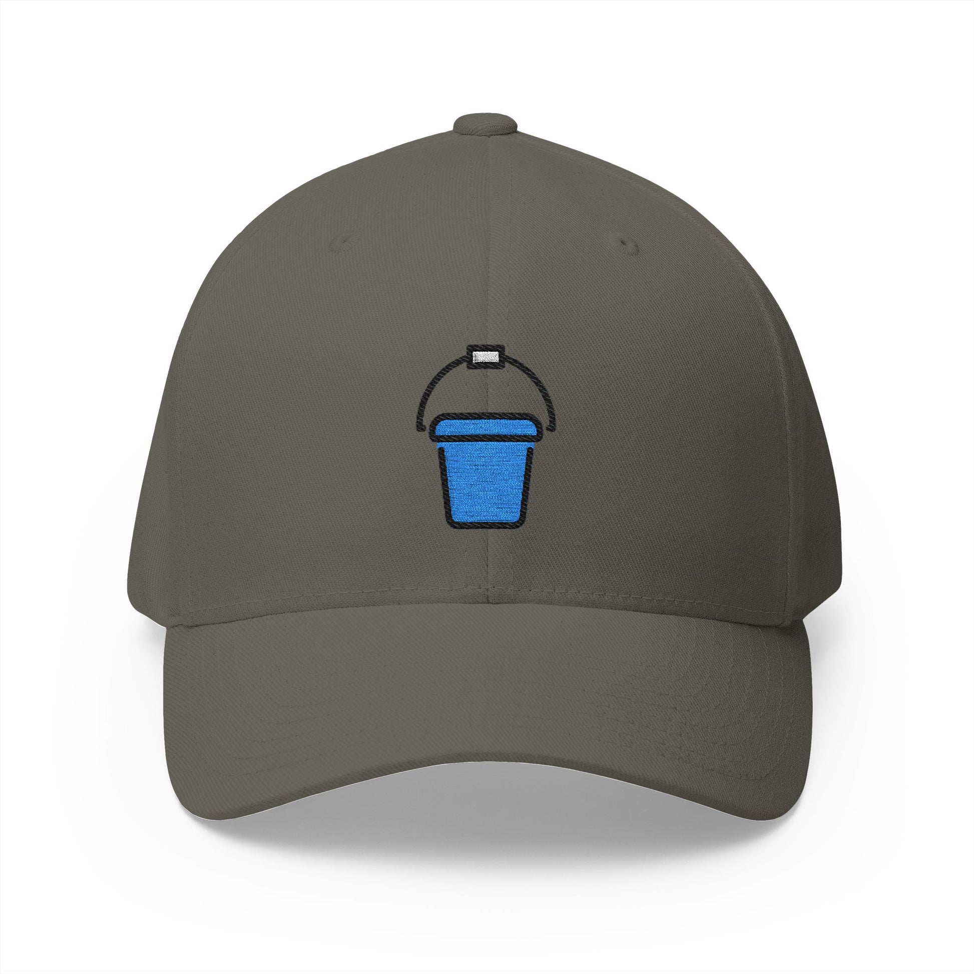Bucket Emoji Olive Cap – Premium by Capmoji