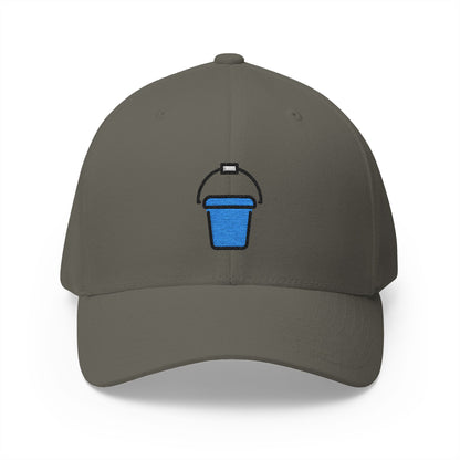 Bucket Emoji Olive Cap – Premium by Capmoji