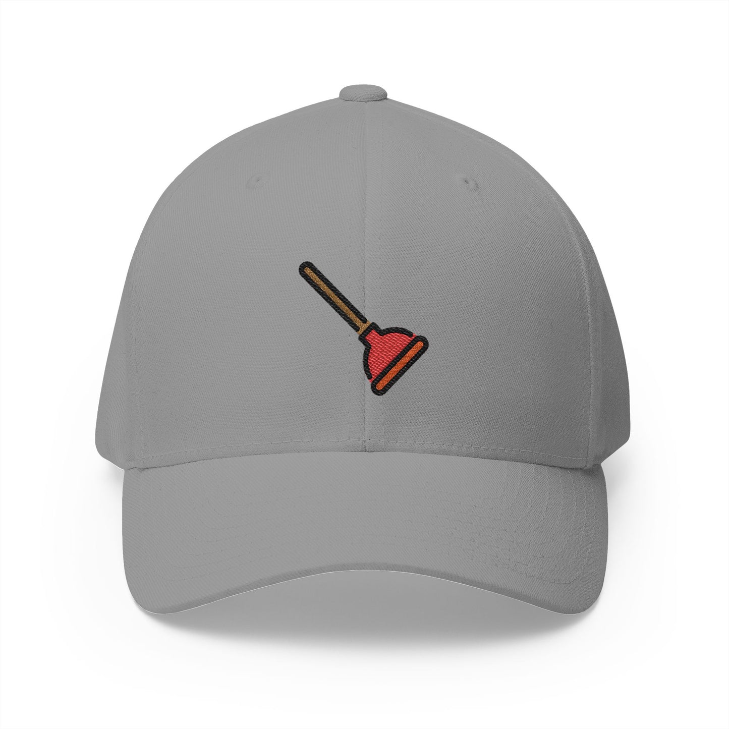 Plunger Emoji Grey Cap – Premium by Capmoji