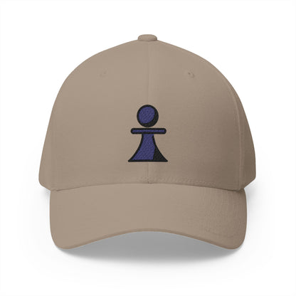 Chess Pawn Emoji Khaki Cap – Premium by Capmoji