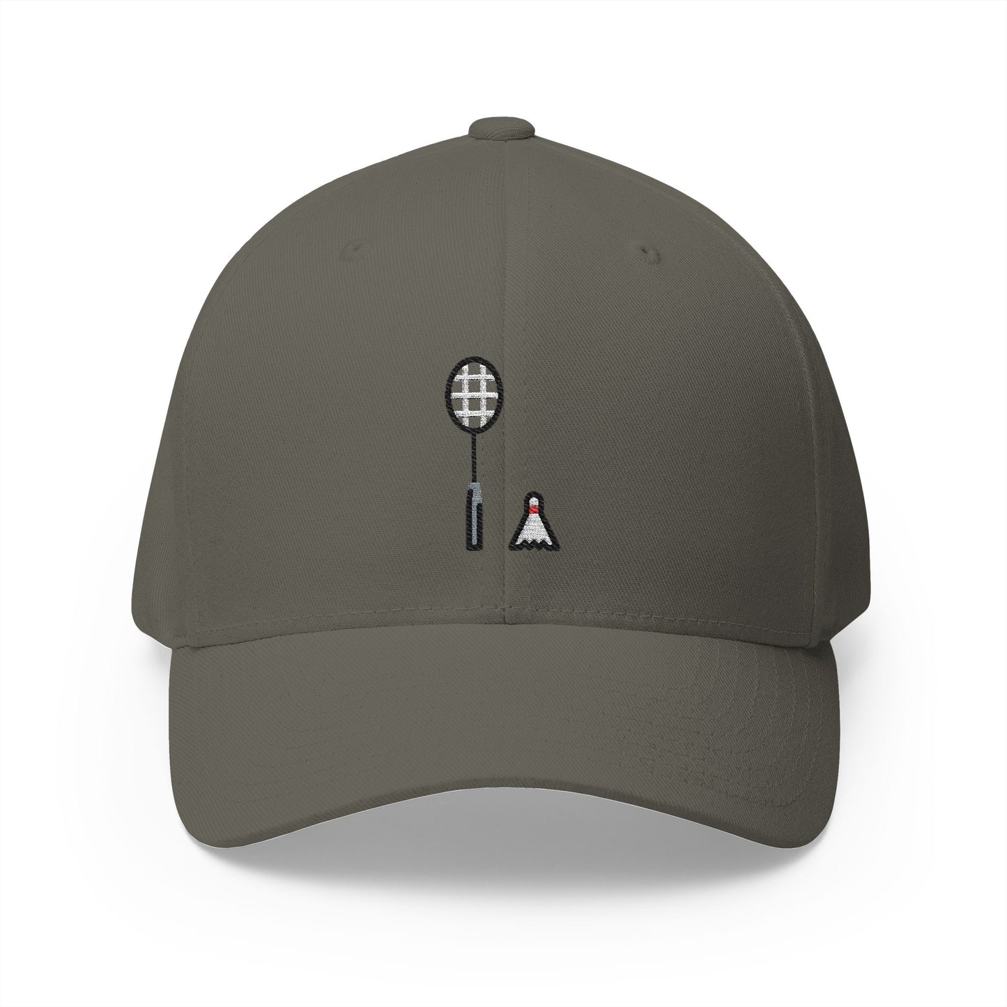 Badminton Emoji Olive Cap – Premium by Capmoji