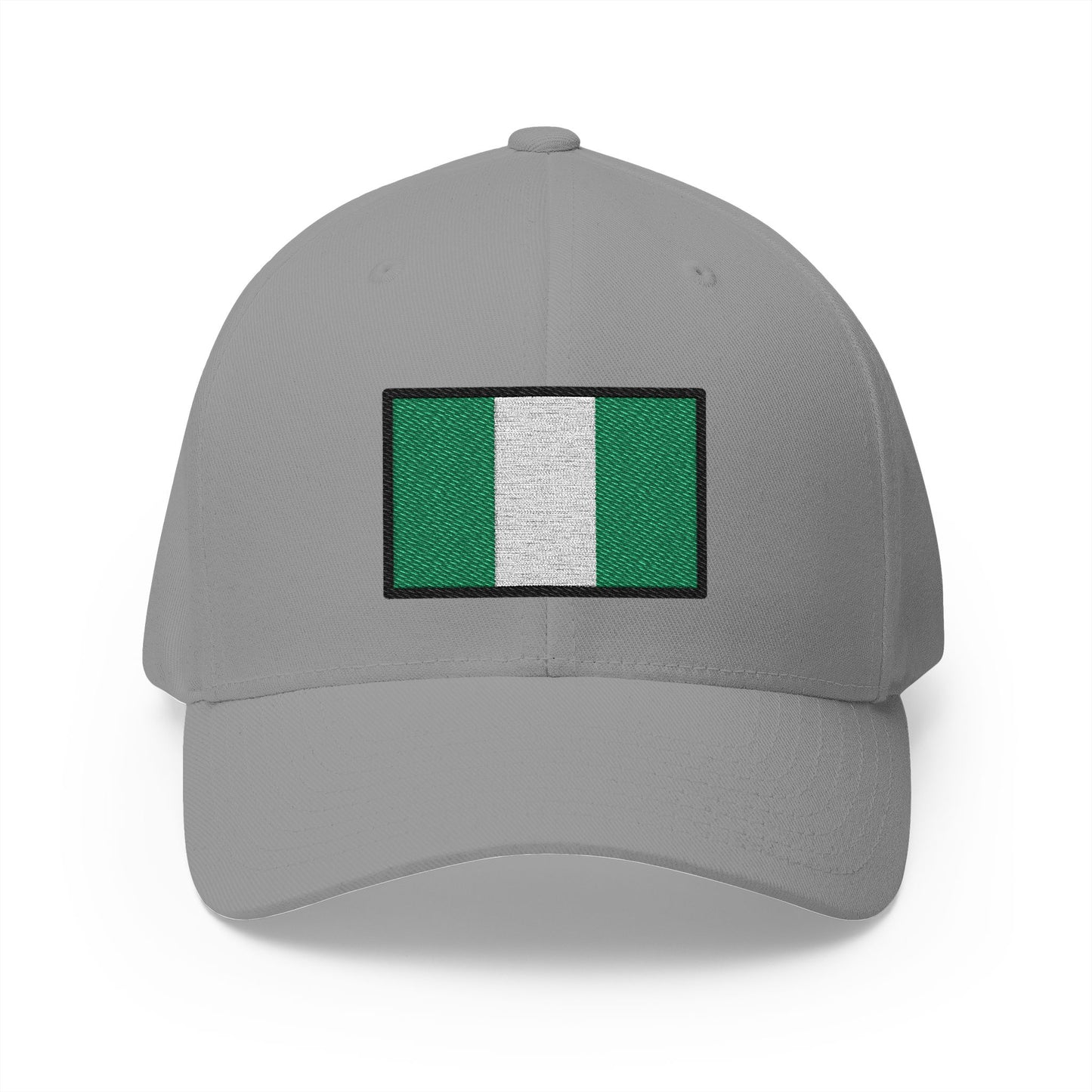 Flag: Nigeria Emoji Grey Cap – Premium by Capmoji