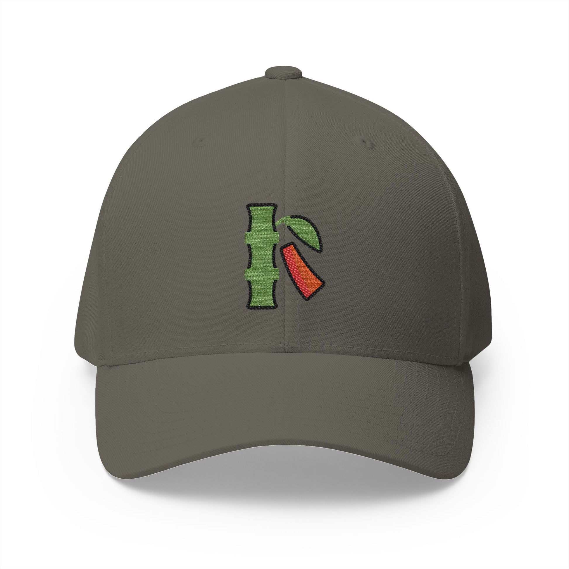 Tanabata Tree Emoji Olive Cap – Premium by Capmoji