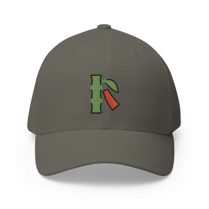 Tanabata Tree Emoji Olive Cap – Premium by Capmoji