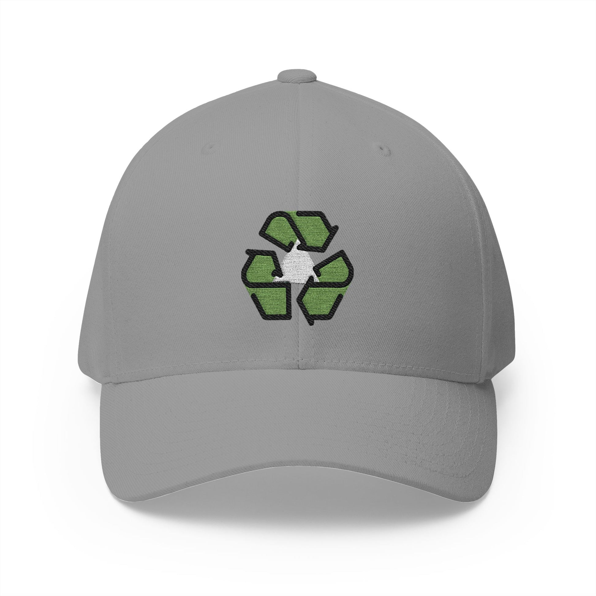 Recycling Symbol Emoji Grey Cap – Premium by Capmoji