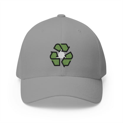 Recycling Symbol Emoji Grey Cap – Premium by Capmoji