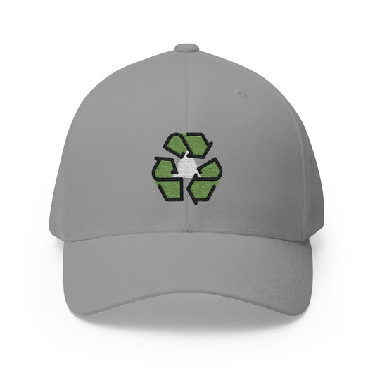 Recycling Symbol Emoji Grey Cap – Premium by Capmoji