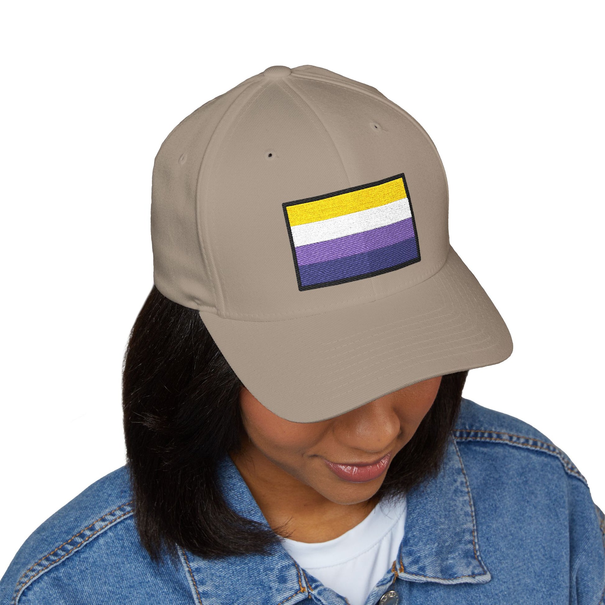 Nonbinary Emoji Cap – Premium by Capmoji