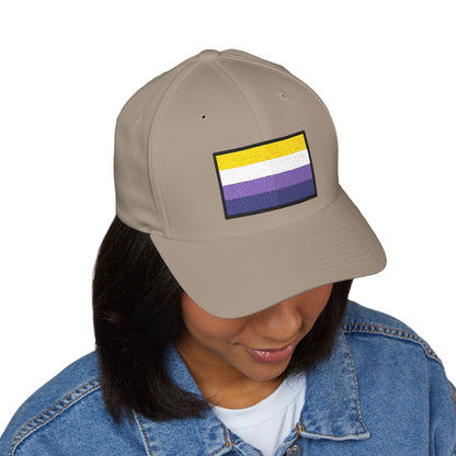 Nonbinary Emoji Cap – Premium by Capmoji