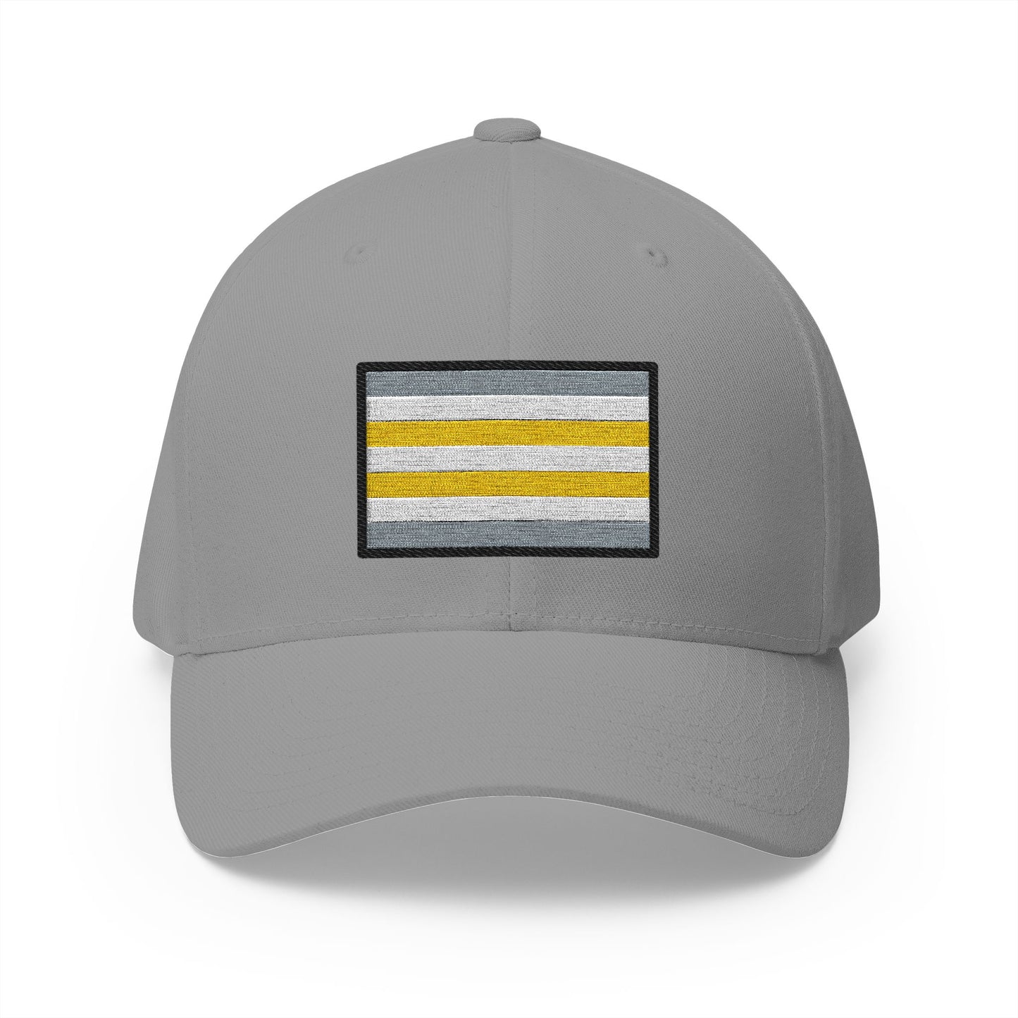 Demigender Emoji Grey Cap – Premium by Capmoji