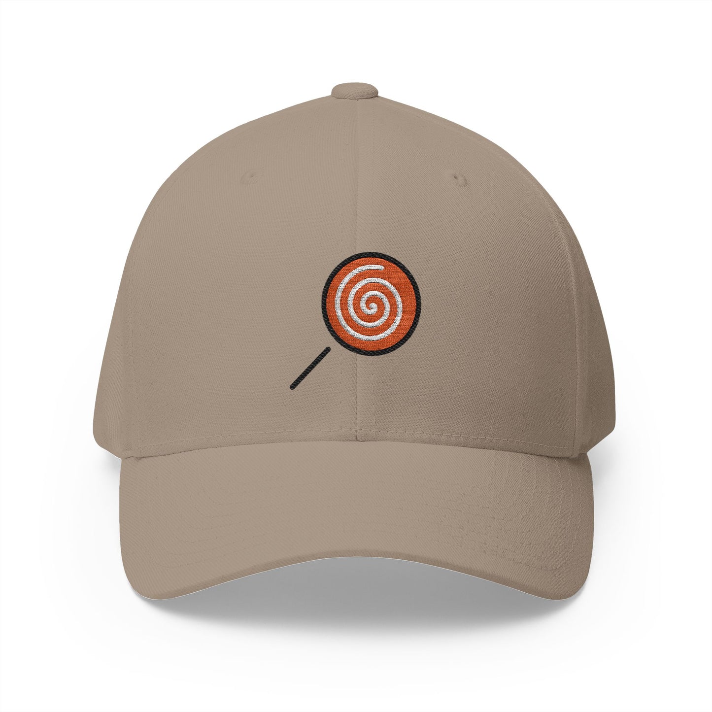 Lollipop Emoji Khaki Cap – Premium by Capmoji