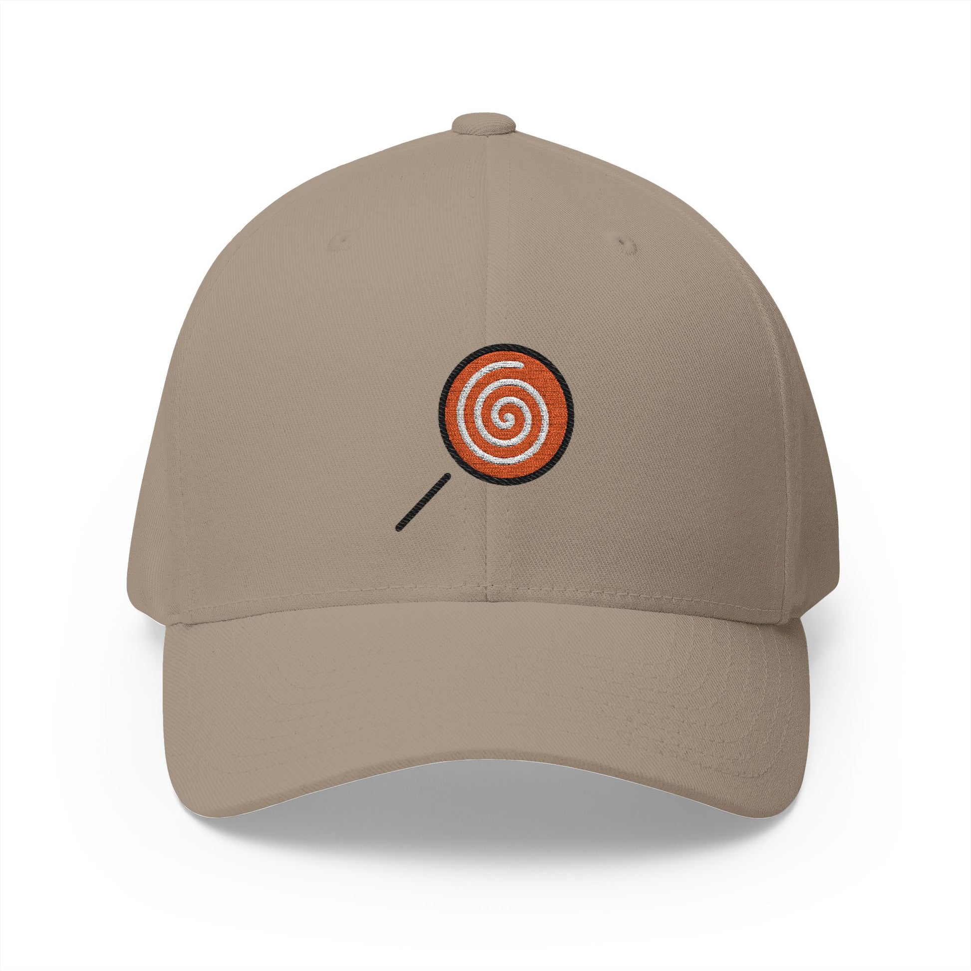 Lollipop Emoji Khaki Cap – Premium by Capmoji