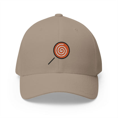 Lollipop Emoji Khaki Cap – Premium by Capmoji