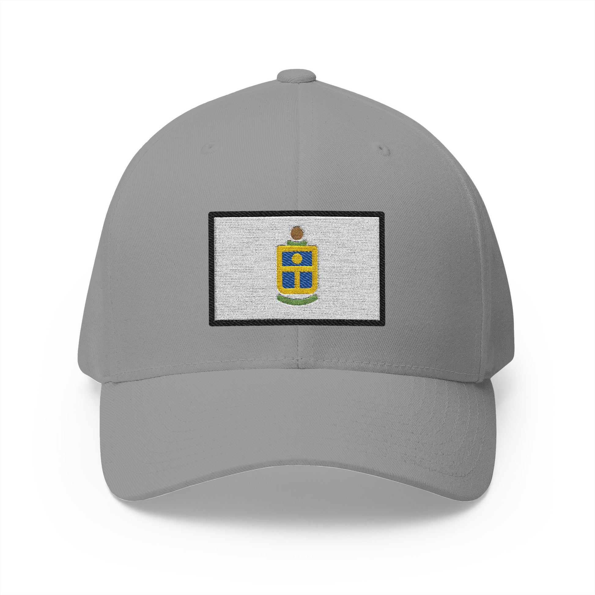 Queretaro Flag Emoji Grey Cap – Premium by Capmoji