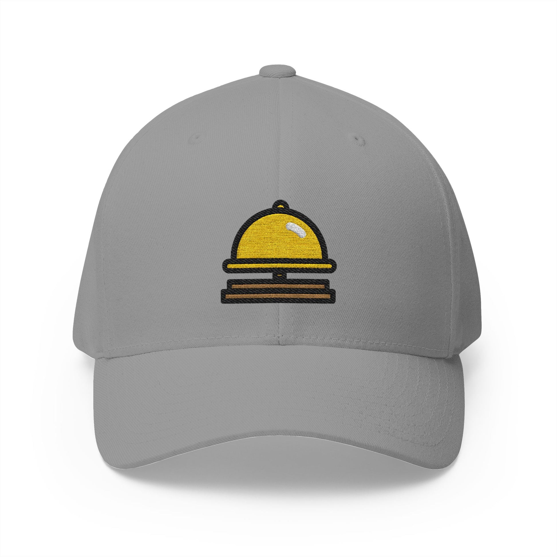 Bellhop Bell Emoji Grey Cap – Premium by Capmoji