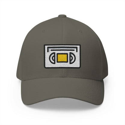 Videocassette Emoji Olive Cap – Premium by Capmoji