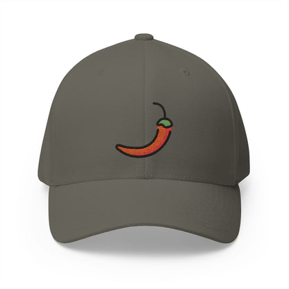 Hot Pepper Emoji Olive Cap – Premium by Capmoji
