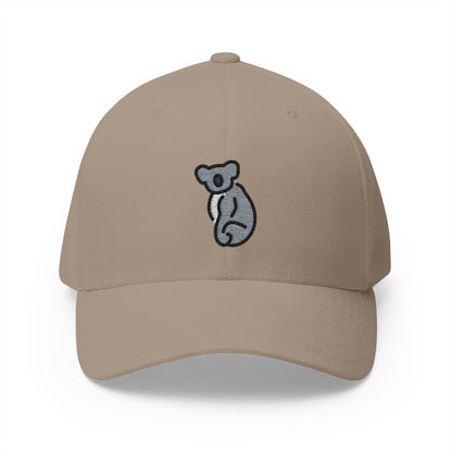 Koala Emoji Khaki Cap – Premium by Capmoji