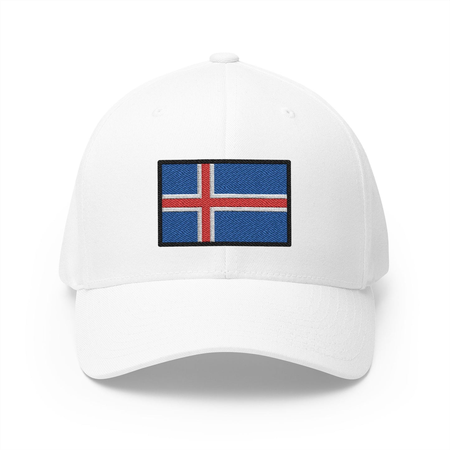 Flag: Iceland Emoji White Cap – Premium by Capmoji