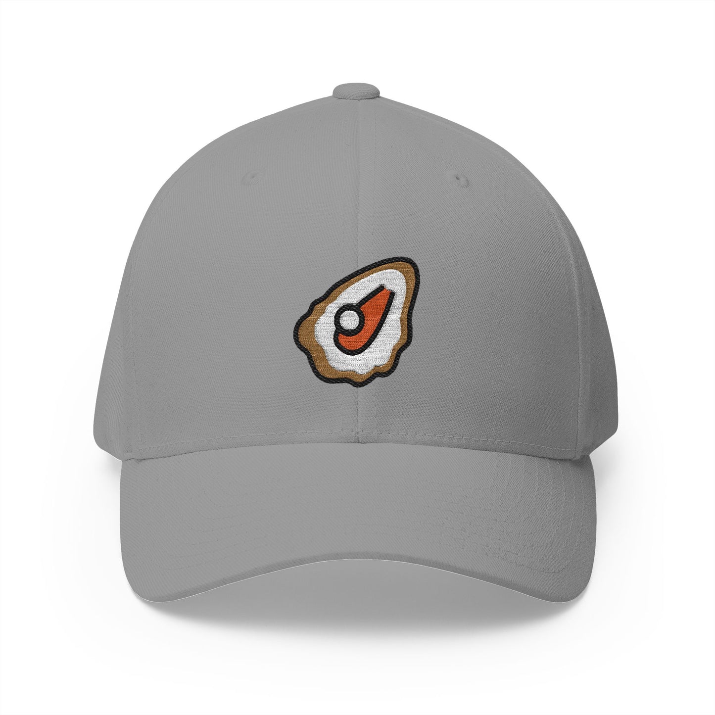 Oyster Emoji Grey Cap – Premium by Capmoji