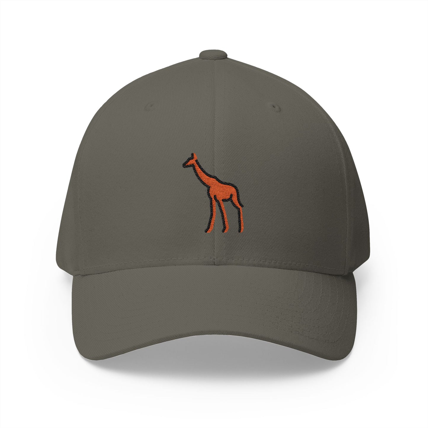 Giraffe Emoji Olive Cap – Premium by Capmoji