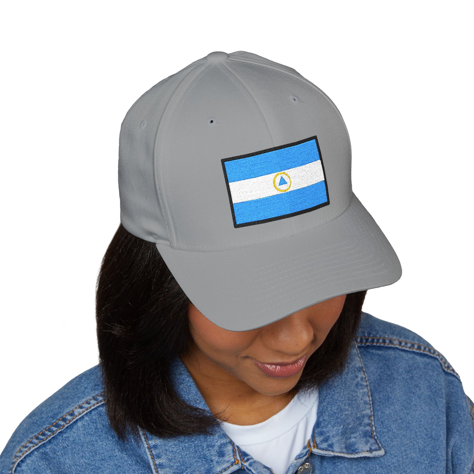 Flag: Nicaragua Emoji Cap – Premium by Capmoji