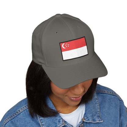 Flag: Singapore Emoji Cap – Premium by Capmoji