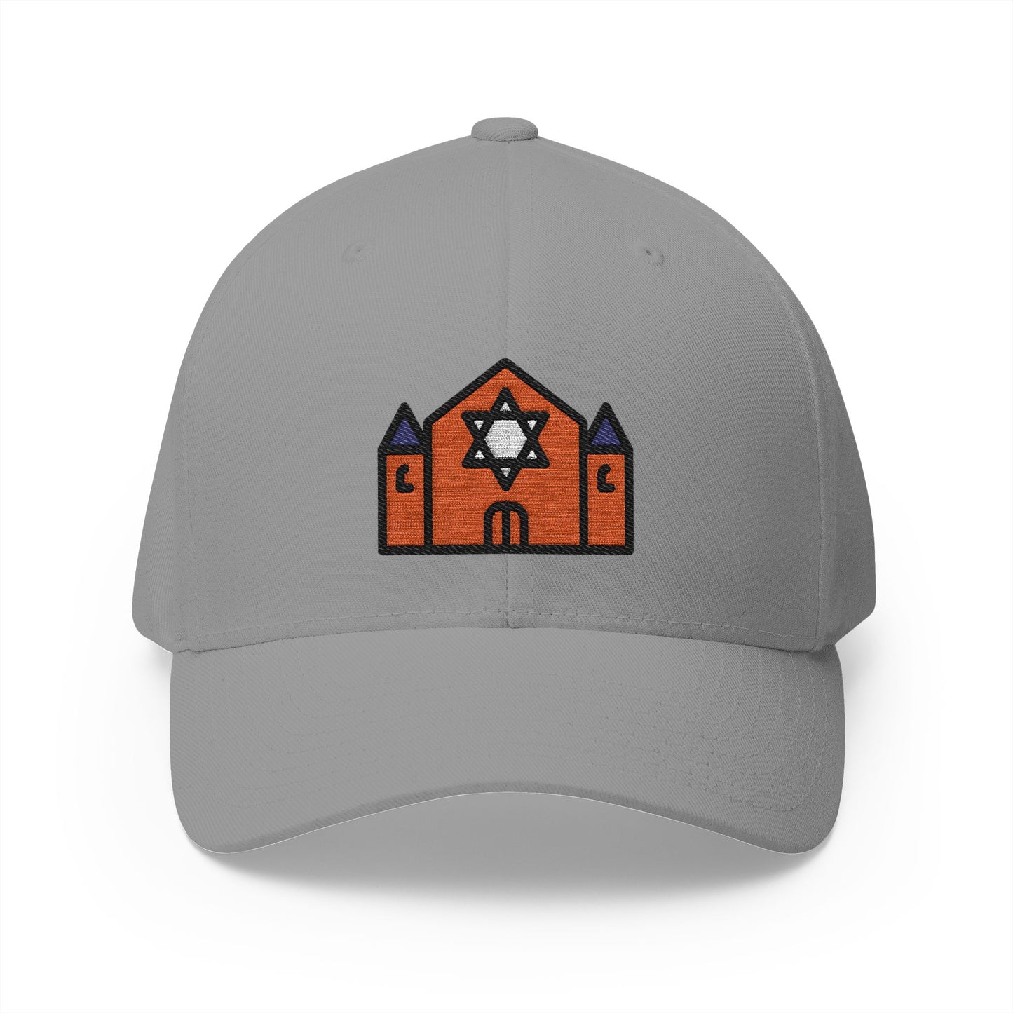 Synagogue Emoji Grey Cap – Premium by Capmoji