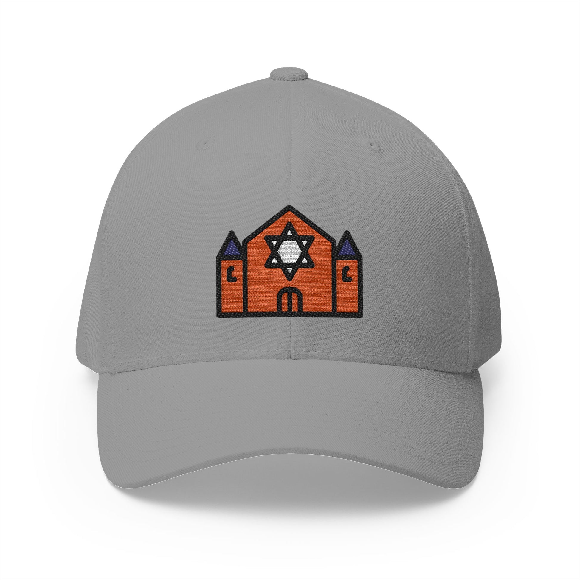 Synagogue Emoji Grey Cap – Premium by Capmoji