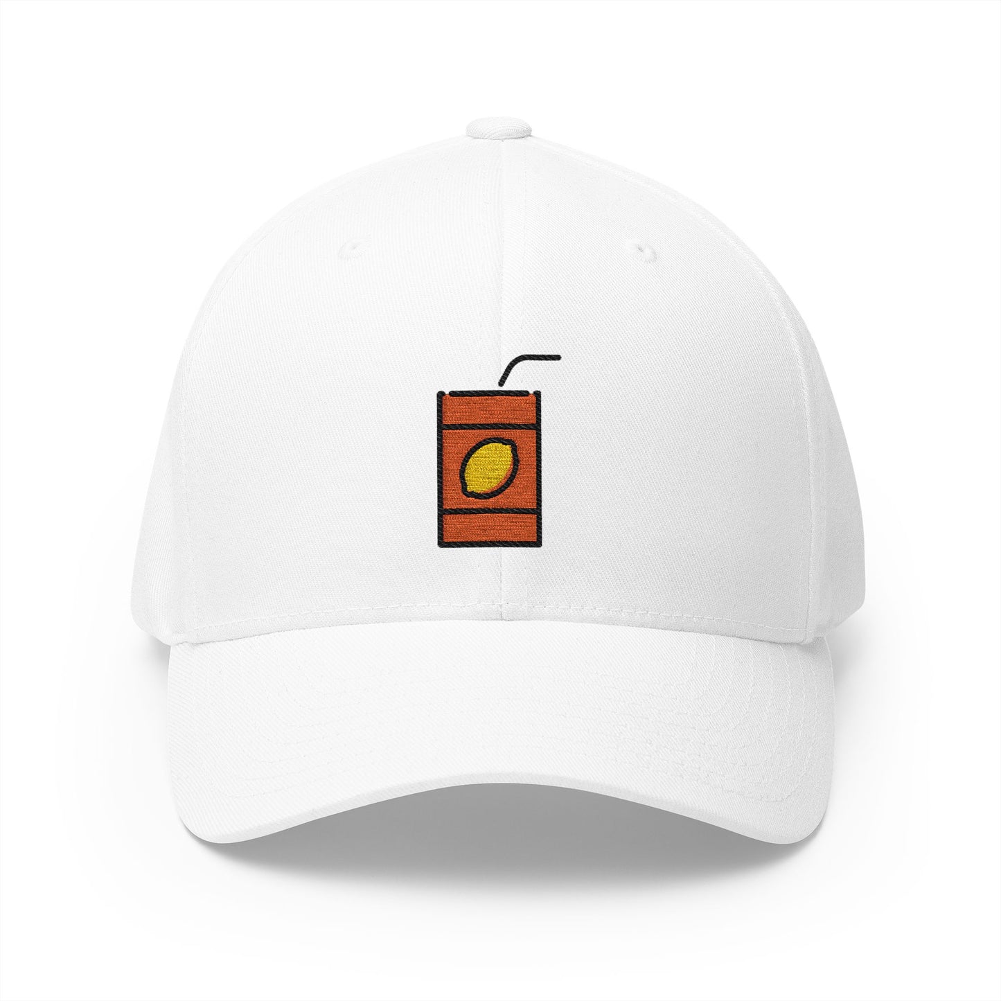Beverage Box Emoji White Cap – Premium by Capmoji