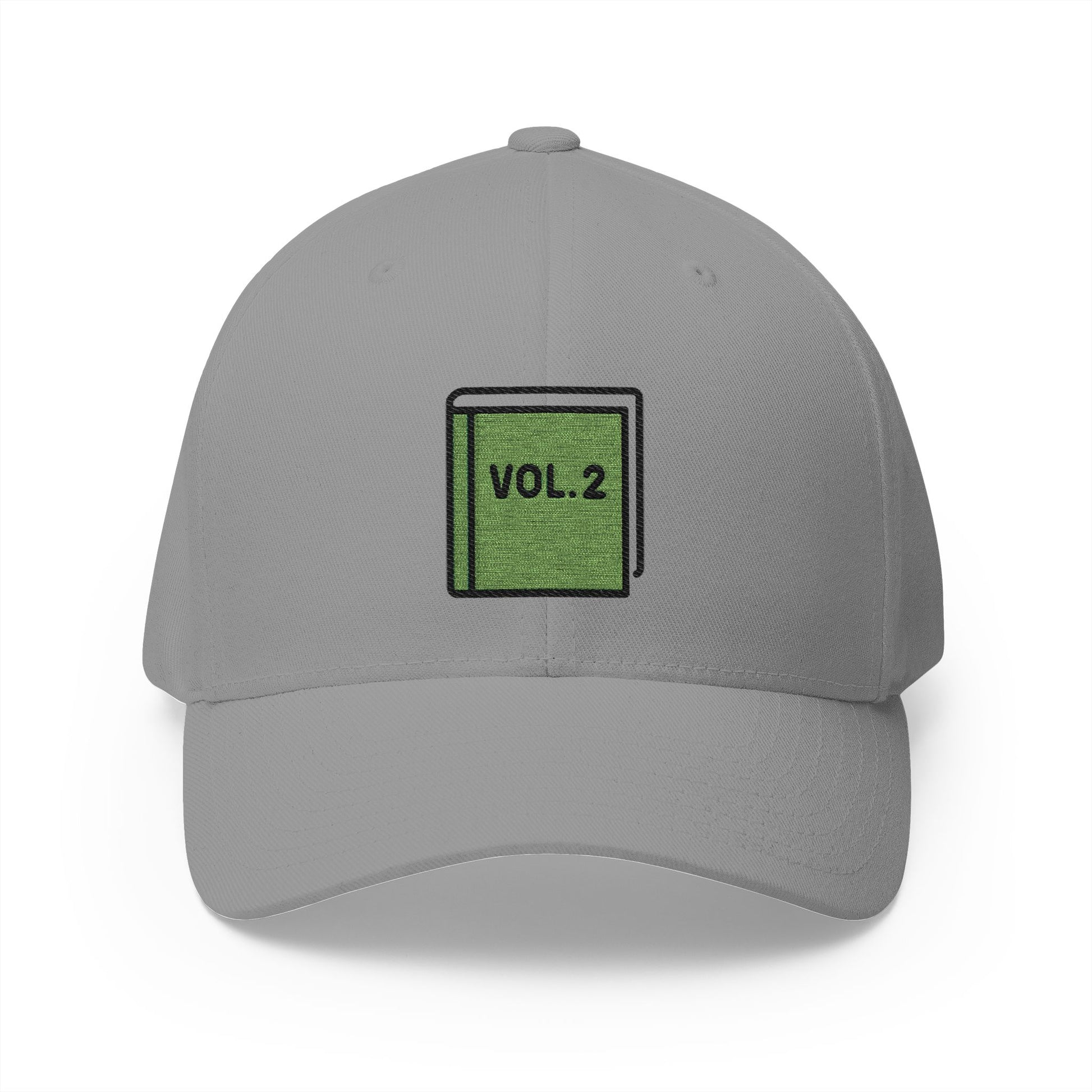 Green Book Emoji Grey Cap – Premium by Capmoji