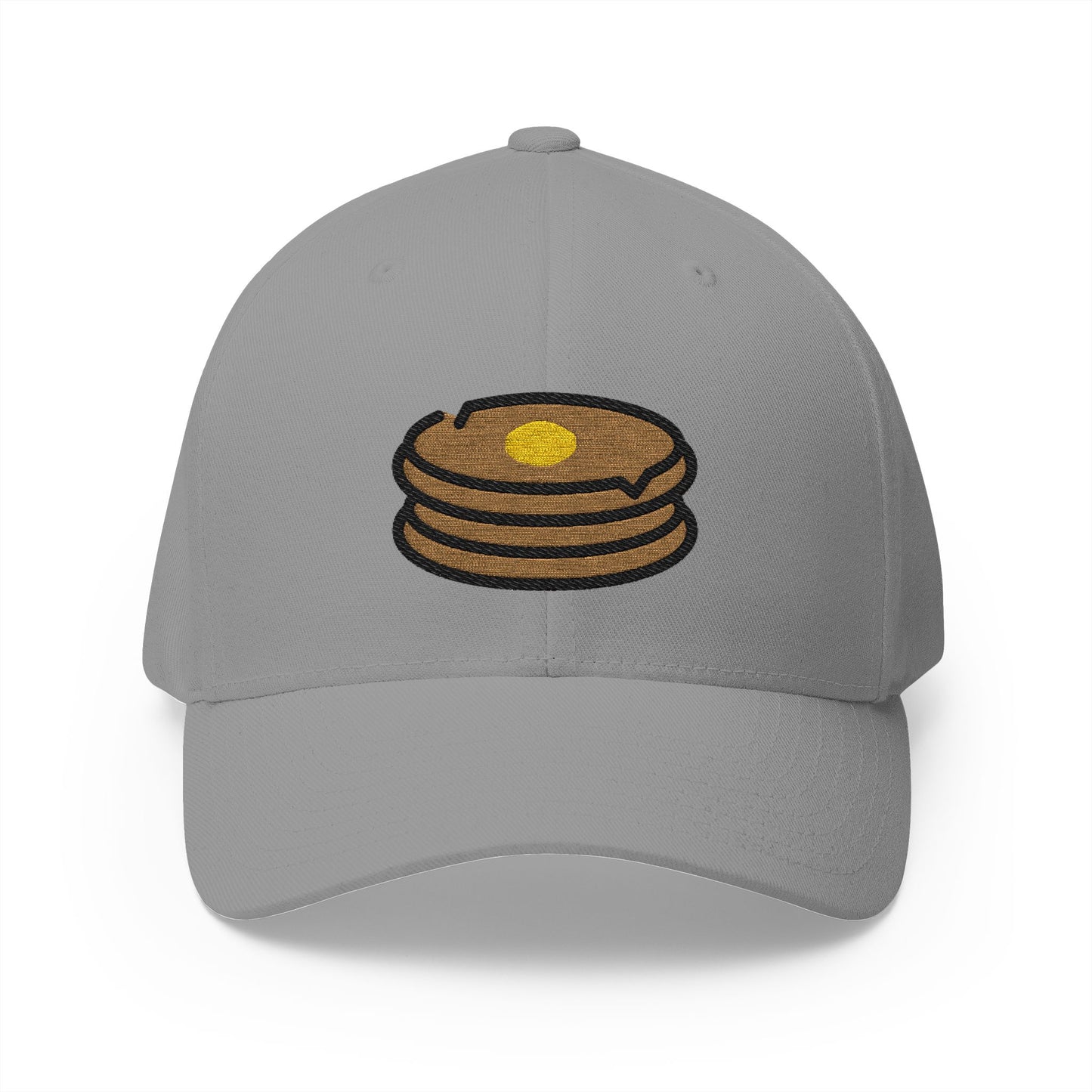 Waffle Emoji Grey Cap – Premium by Capmoji