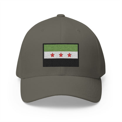 Flag: Syria Emoji Olive Cap – Premium by Capmoji