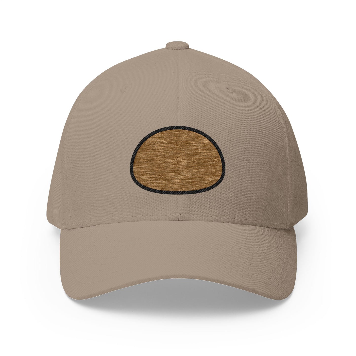 Boule Bread Emoji Khaki Cap – Premium by Capmoji