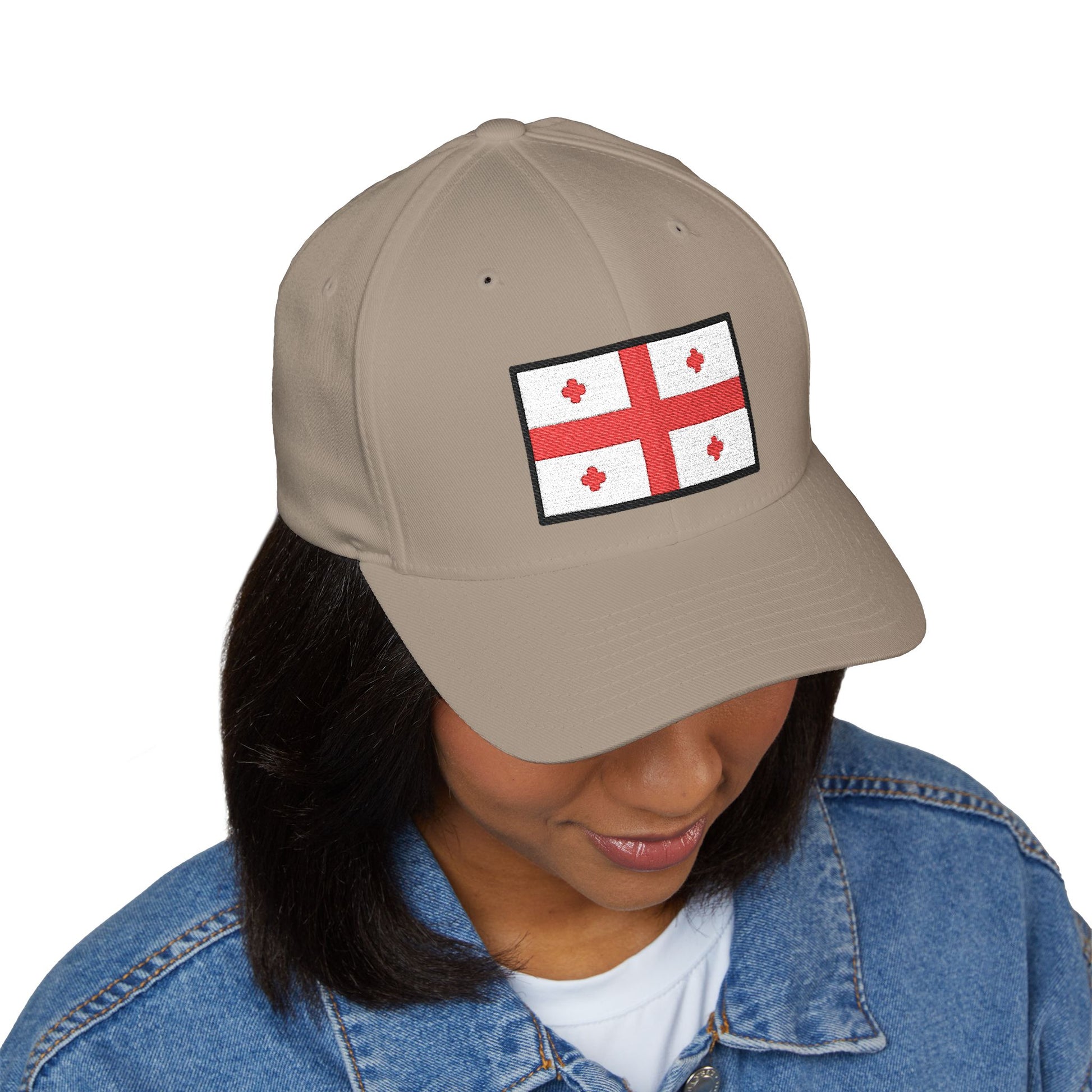 Flag: Georgia Emoji Cap – Premium by Capmoji