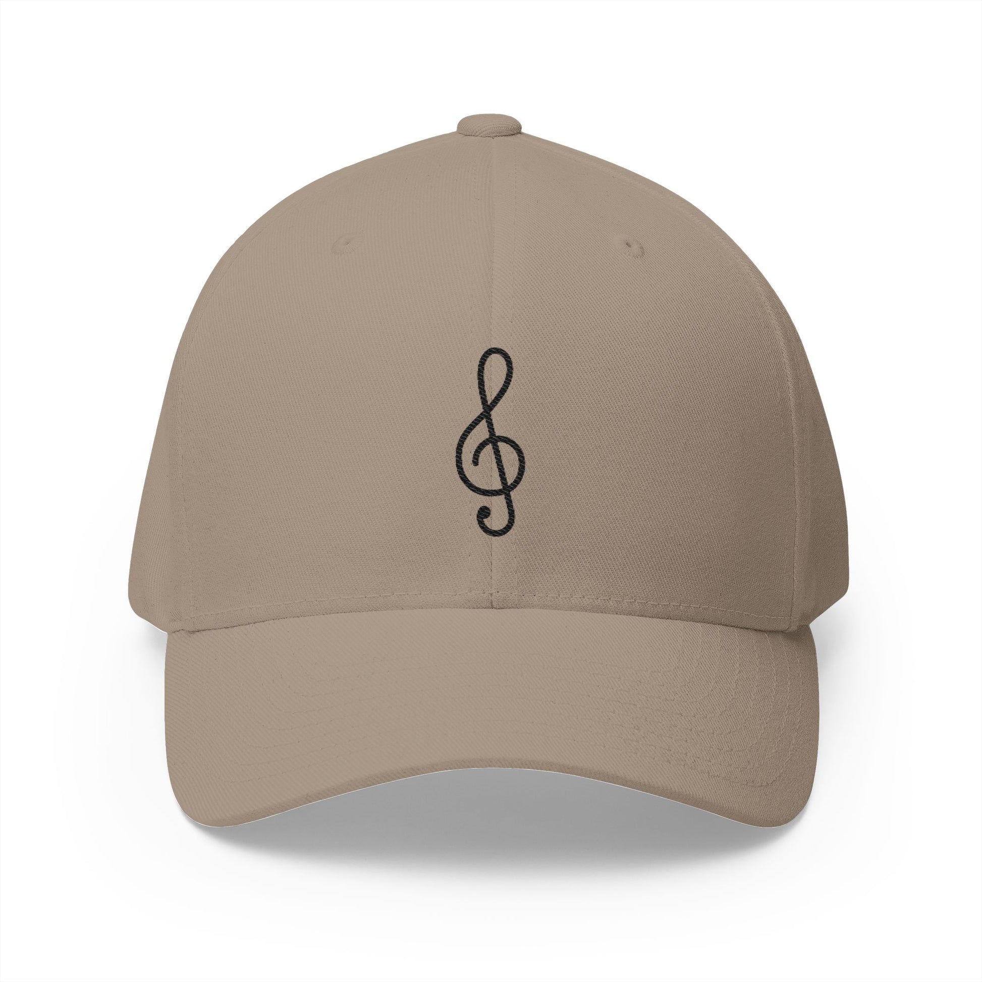 Musical Score Emoji Khaki Cap – Premium by Capmoji