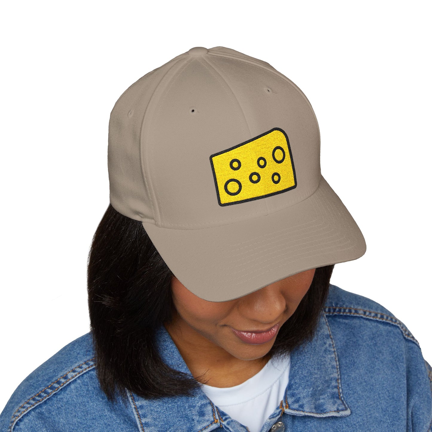 Cheese Wedge Emoji Cap – Premium by Capmoji