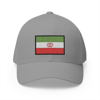 Flag: Iran Emoji Grey Cap – Premium by Capmoji