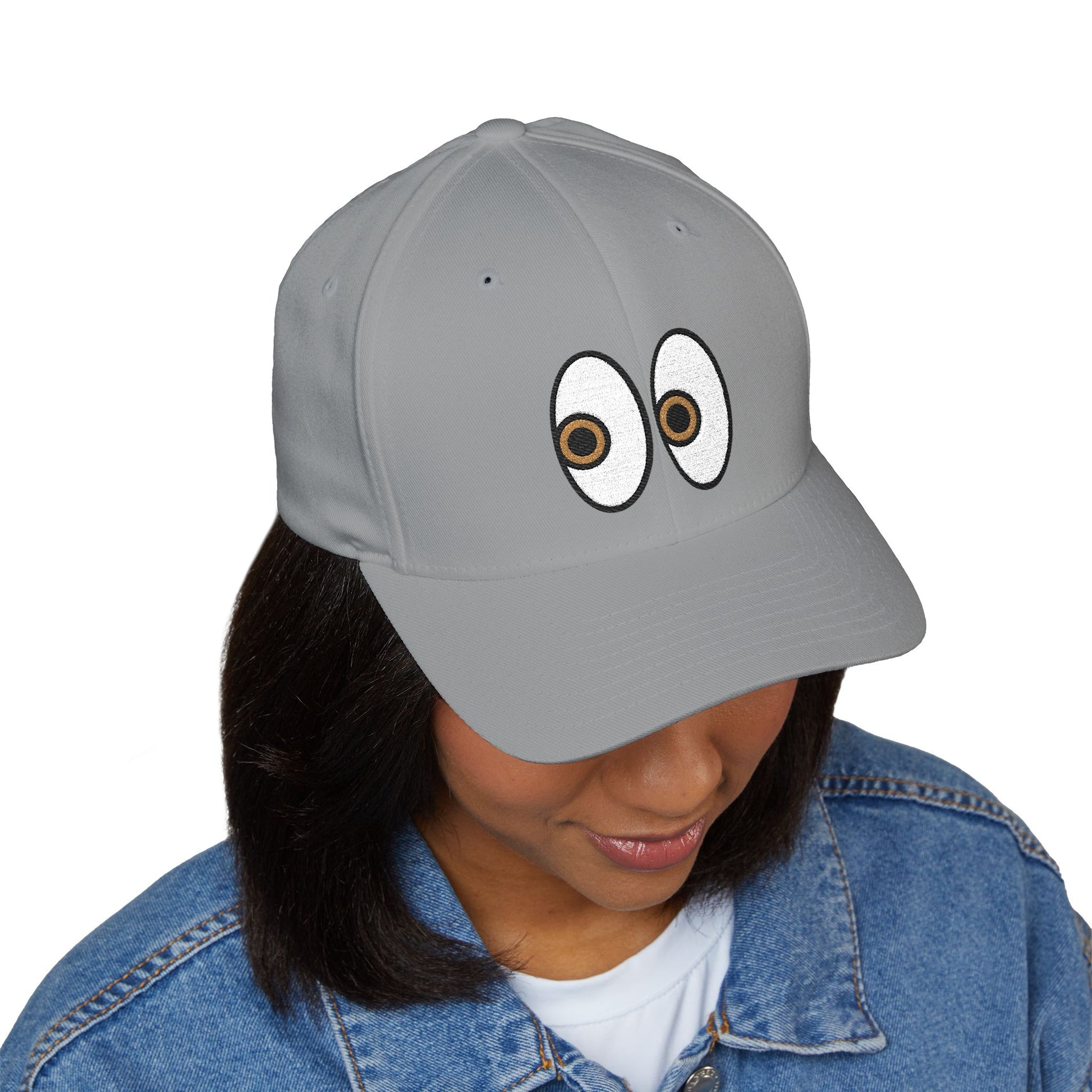 Eyes Emoji Cap – Premium by Capmoji