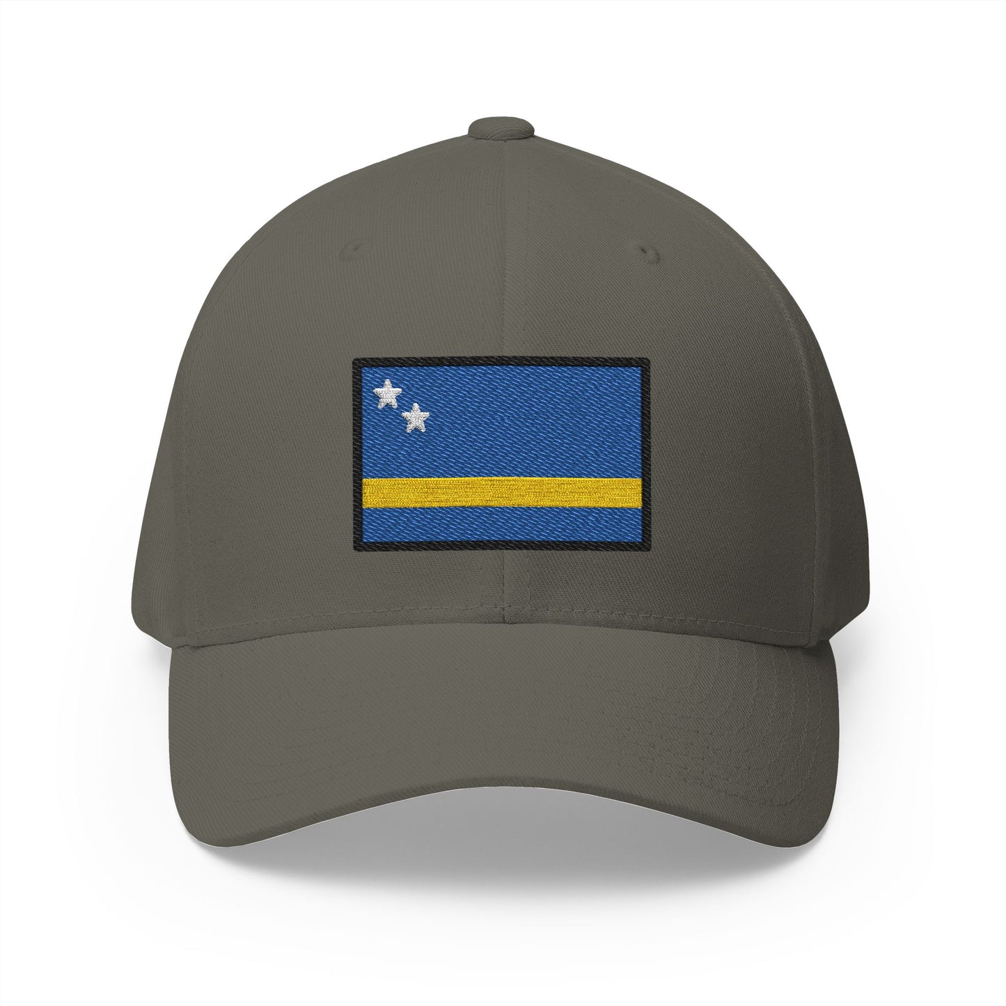 Flag: Curaçao Emoji Olive Cap – Premium by Capmoji