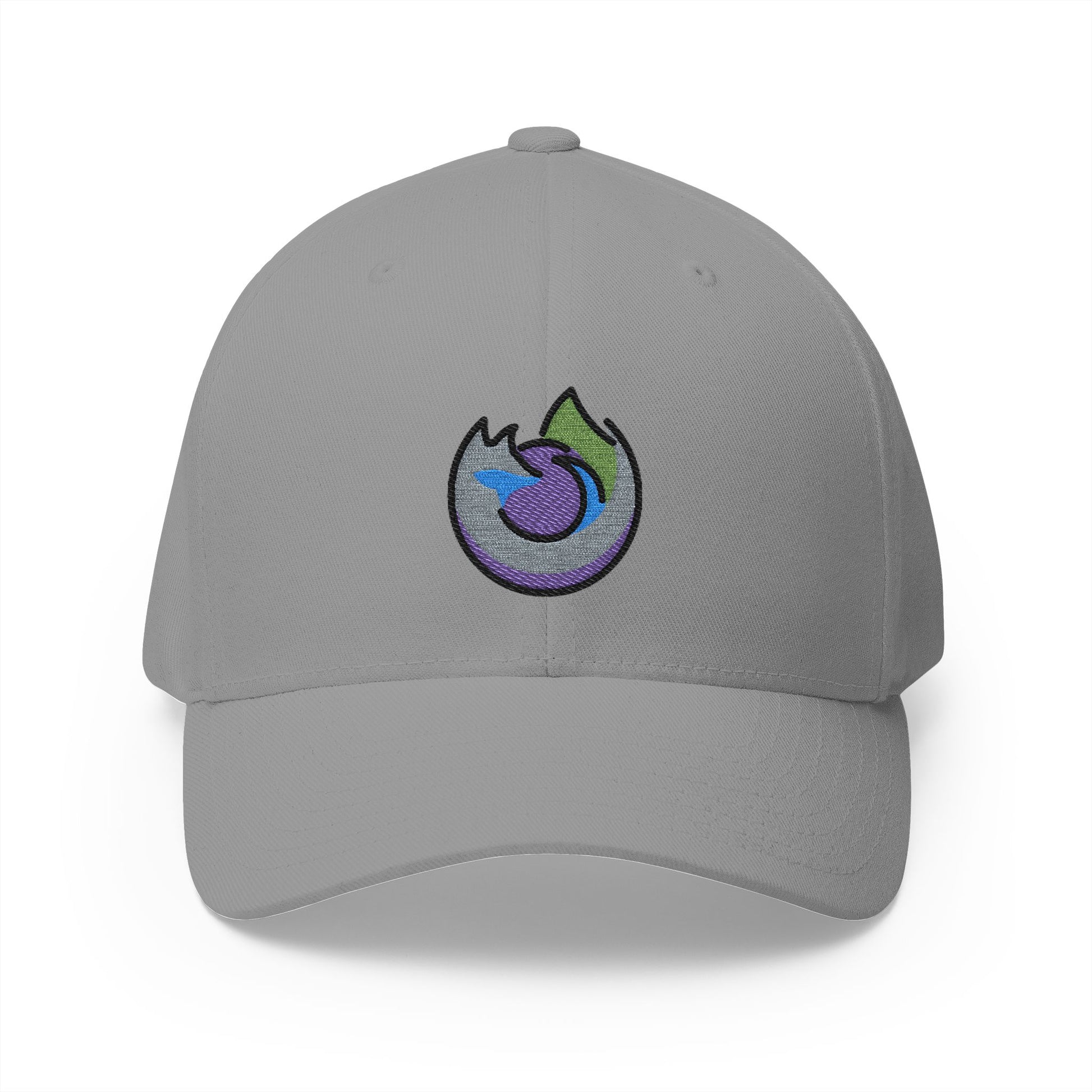 Firefox Nightly Emoji Grey Cap – Premium by Capmoji