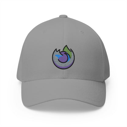 Firefox Nightly Emoji Grey Cap – Premium by Capmoji