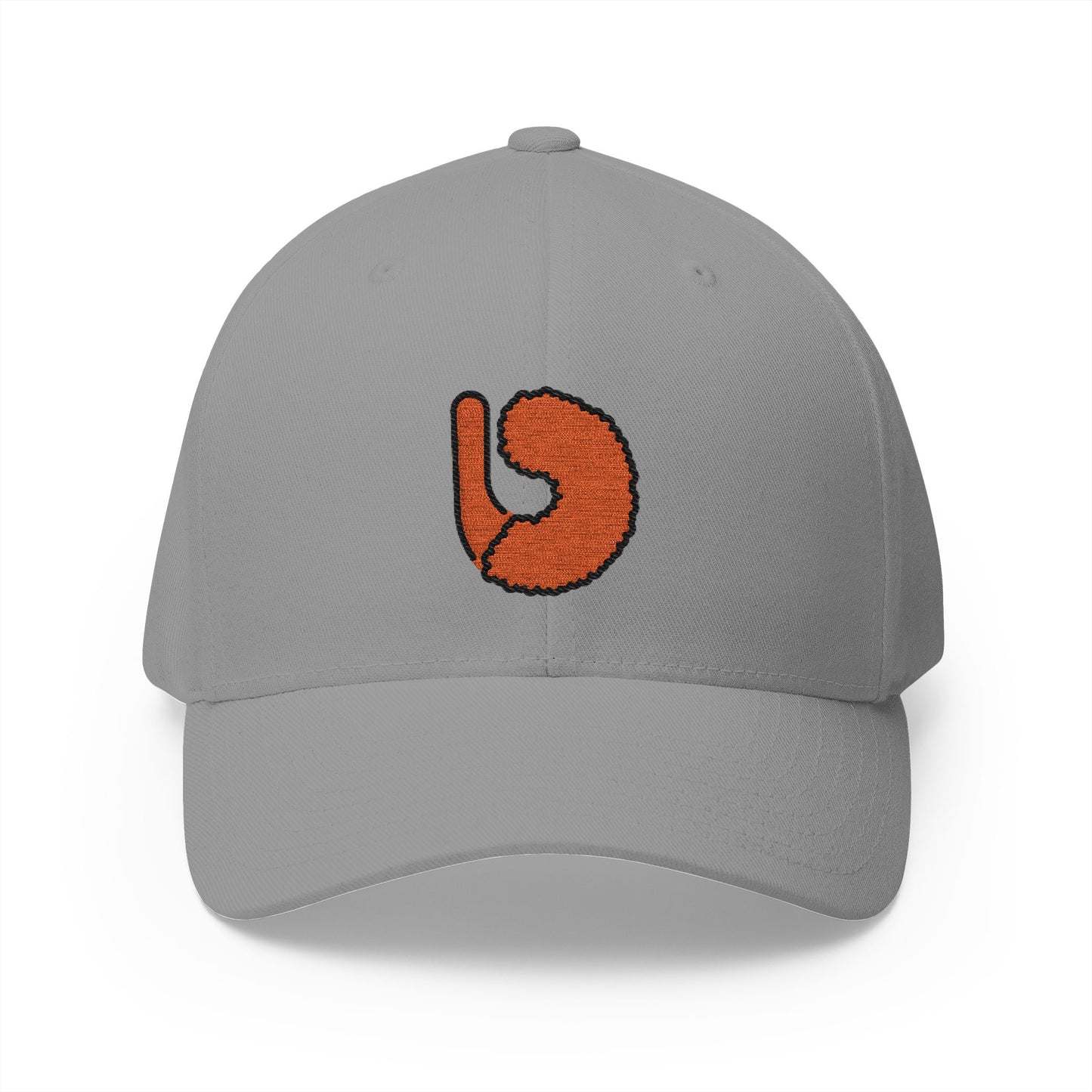 Fried Shrimp Emoji Grey Cap – Premium by Capmoji