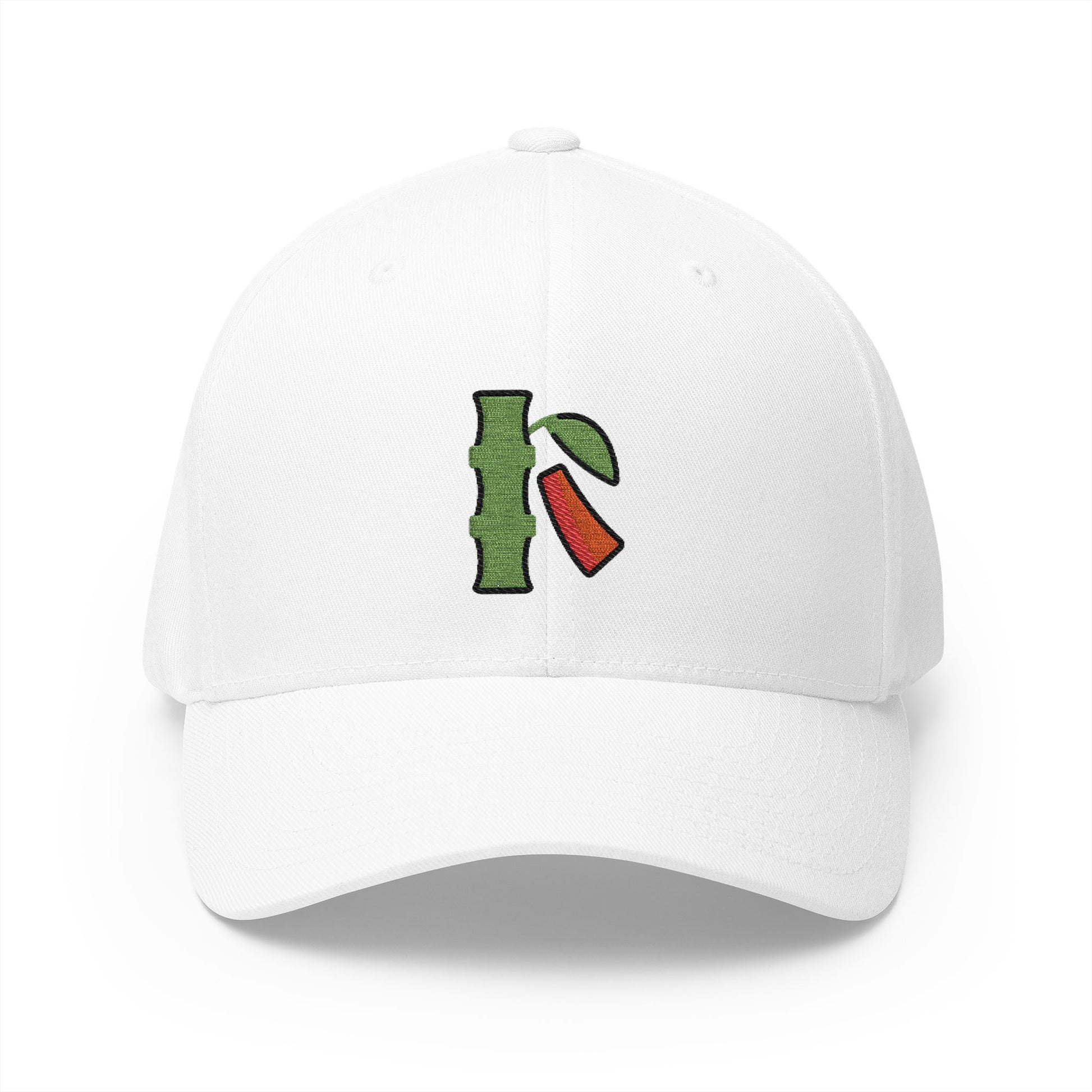 Tanabata Tree Emoji White Cap – Premium by Capmoji