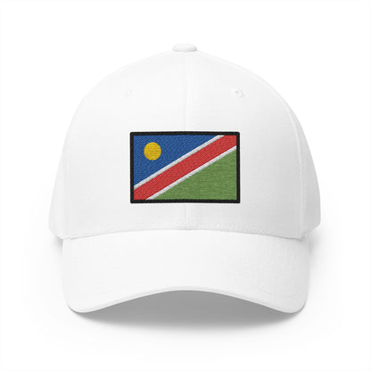 Flag: Namibia Emoji White Cap – Premium by Capmoji
