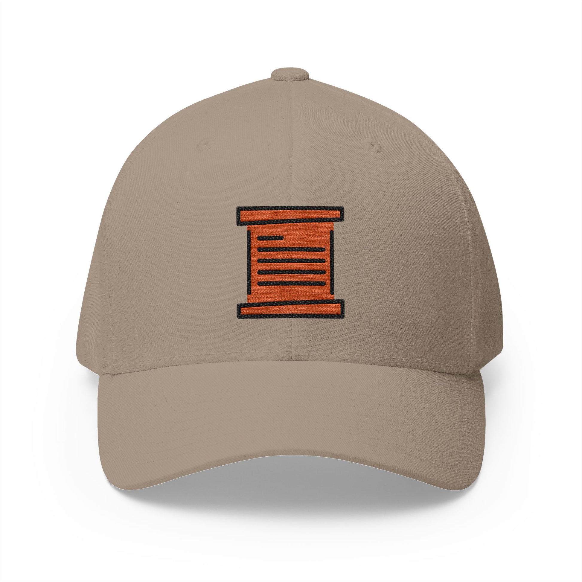Scroll Emoji Khaki Cap – Premium by Capmoji