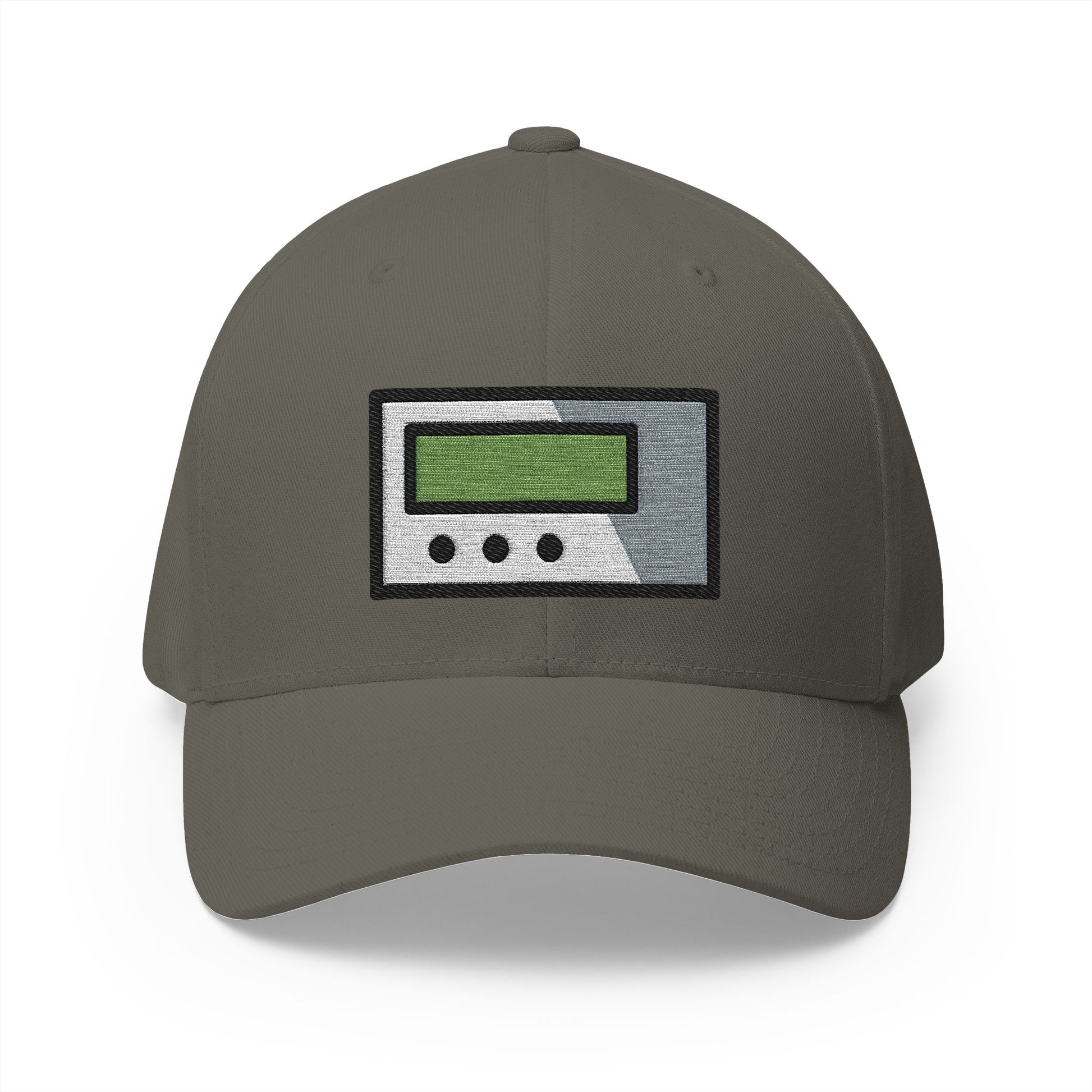 Pager Emoji Olive Cap – Premium by Capmoji