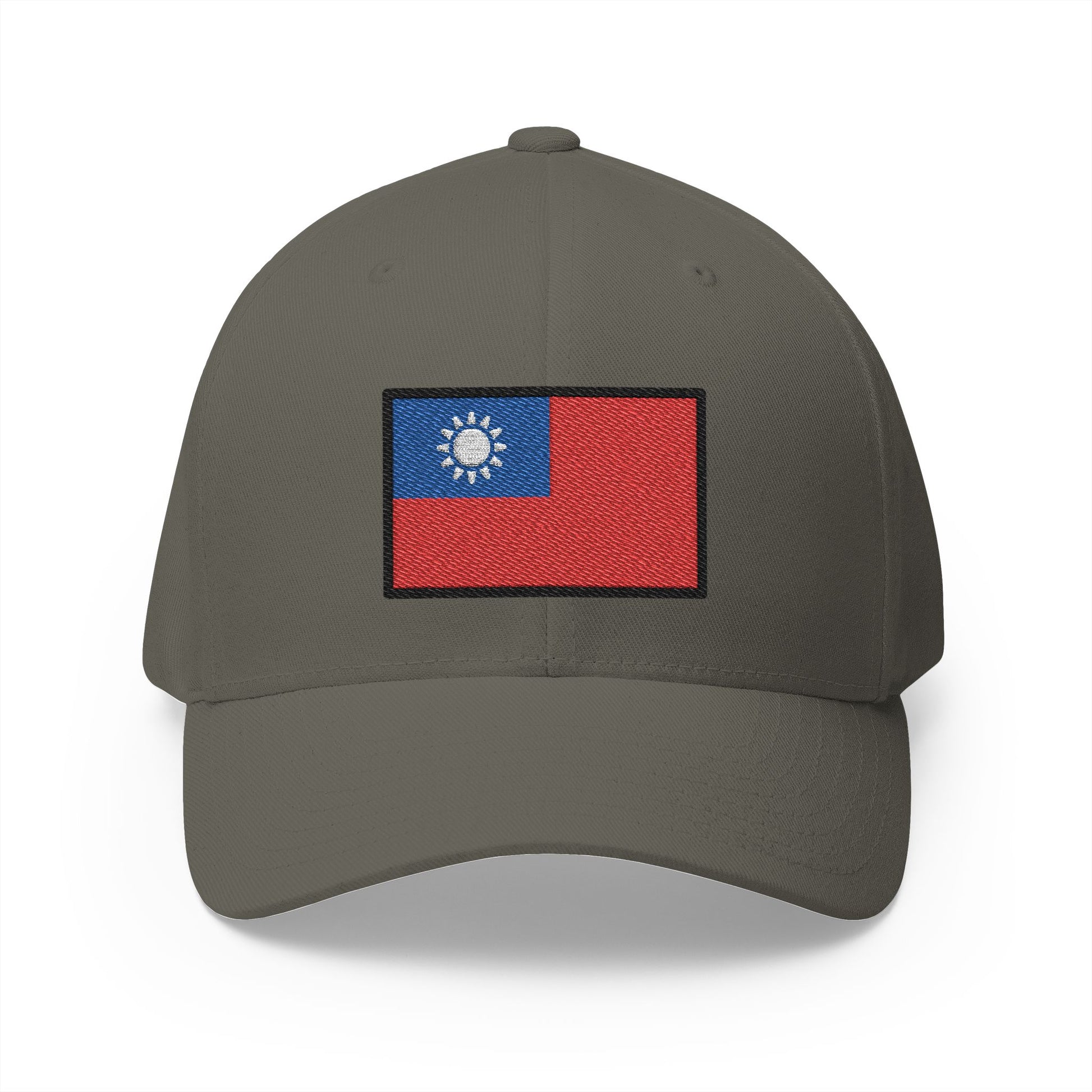 Flag: Taiwan Emoji Olive Cap – Premium by Capmoji