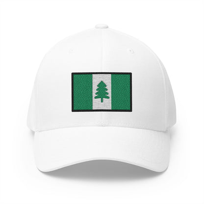 Flag: Norfolk Island Emoji White Cap – Premium by Capmoji