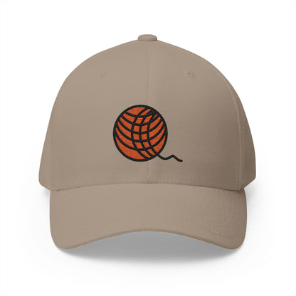 Yarn Emoji Khaki Cap – Premium by Capmoji